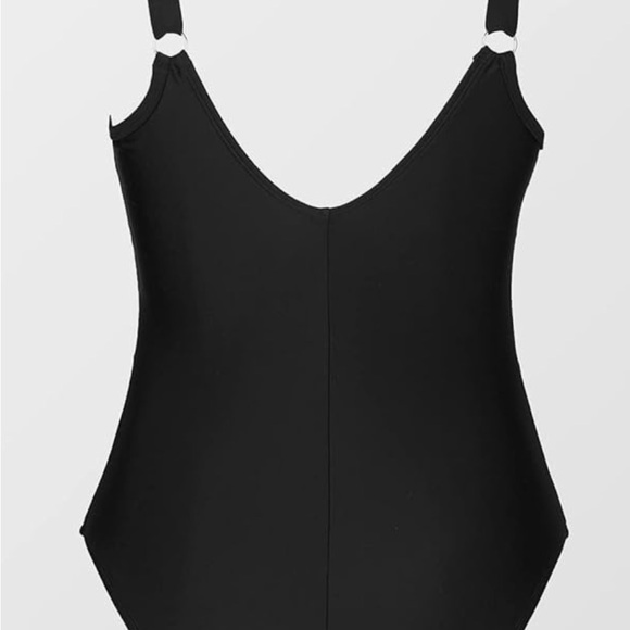 🆕 CUPSHE BLACK BATHING SUIT (1X) - Picture 5 of 9